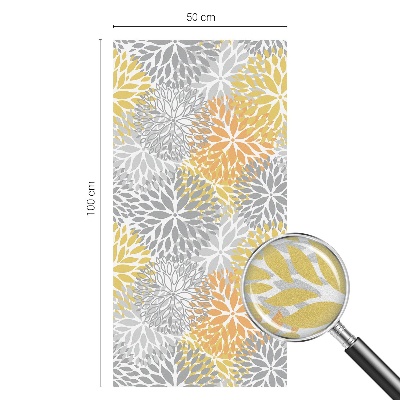 Folija za prozore zaštita od pogleda Šareno cvijeće