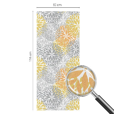 Folija za prozore zaštita od pogleda Šareno cvijeće