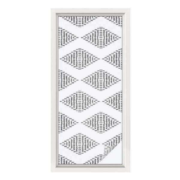 Samoljepljiva folija za staklo vitraj Geometrijski dijamanti