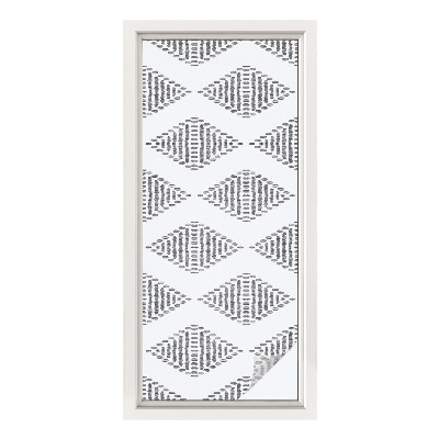 Samoljepljiva folija za staklo vitraj Geometrijski dijamanti