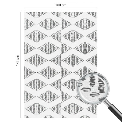 Samoljepljiva folija za staklo vitraj Geometrijski dijamanti