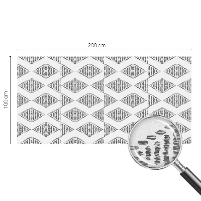 Samoljepljiva folija za staklo vitraj Geometrijski dijamanti
