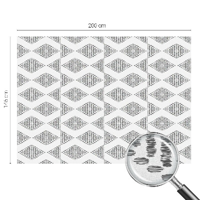 Samoljepljiva folija za staklo vitraj Geometrijski dijamanti