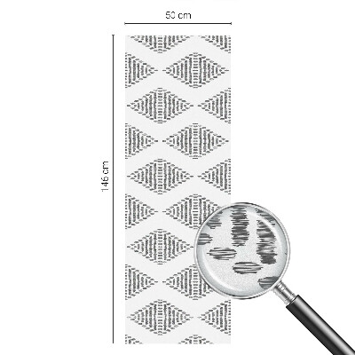 Samoljepljiva folija za staklo vitraj Geometrijski dijamanti