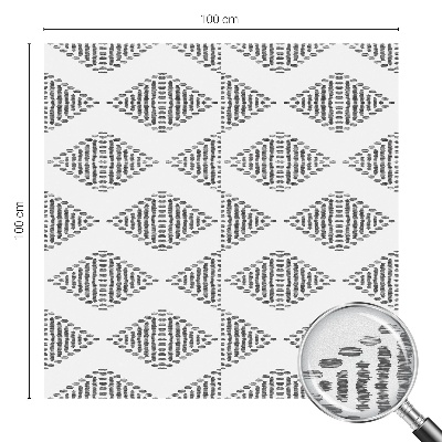 Samoljepljiva folija za staklo vitraj Geometrijski dijamanti