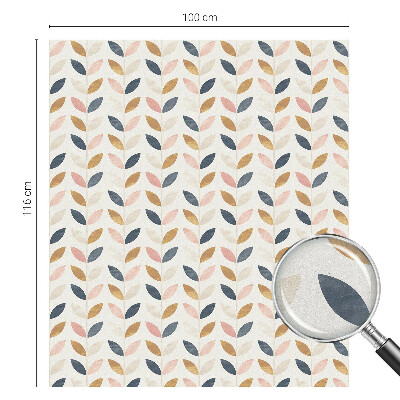Dekorativna folija za staklo Uzorak lišća
