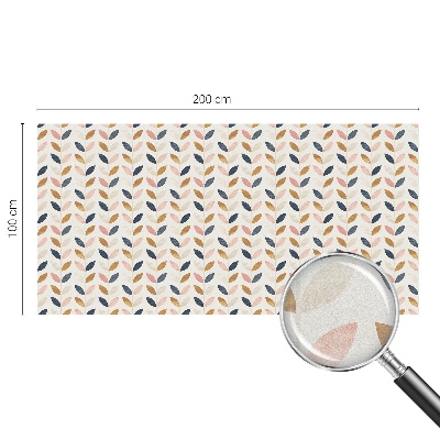 Dekorativna folija za staklo Uzorak lišća