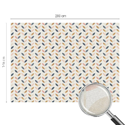 Dekorativna folija za staklo Uzorak lišća