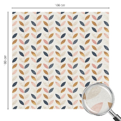 Dekorativna folija za staklo Uzorak lišća