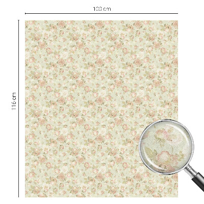 Dekorativna folija za staklo Cvjetna elegancija
