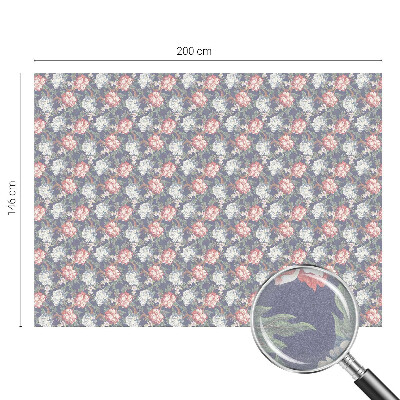 Samoljepljiva folija za staklo vitraj Cvjetna elegancija