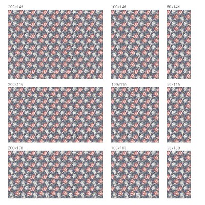 Samoljepljiva folija za staklo vitraj Cvjetna elegancija