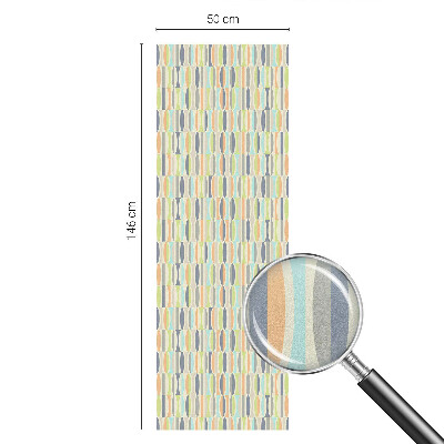 Folija za prozore zaštita od pogleda Ovalni uzorci