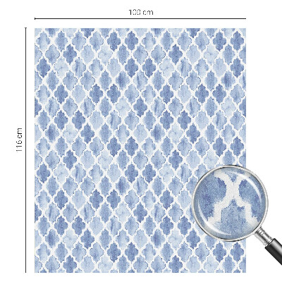 Mliječna folija za staklo vitraj Elegancija akvarela