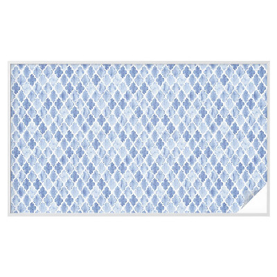 Mliječna folija za staklo vitraj Elegancija akvarela