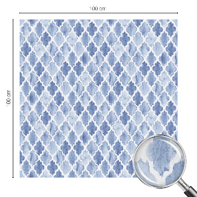 Mliječna folija za staklo vitraj Elegancija akvarela