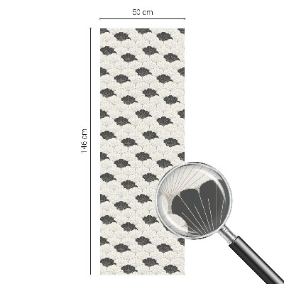 Dekorativna folija za staklo Kontrastni ventilatori