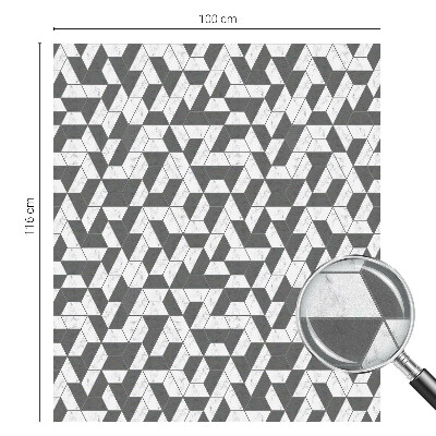 Folija za prozore zaštita od pogleda Geometrijske iluzije