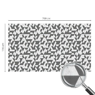 Folija za prozore zaštita od pogleda Geometrijske iluzije