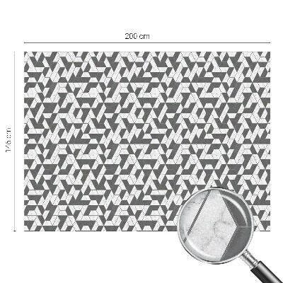 Folija za prozore zaštita od pogleda Geometrijske iluzije