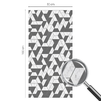 Folija za prozore zaštita od pogleda Geometrijske iluzije