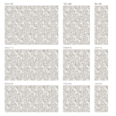 Mliječna folija za staklo vitraj Biljni ukras