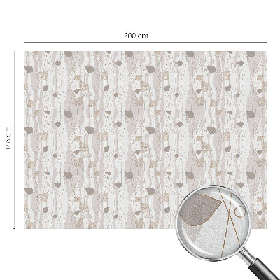 Samoljepljiva folija za staklo vitraj Elegantno lišće