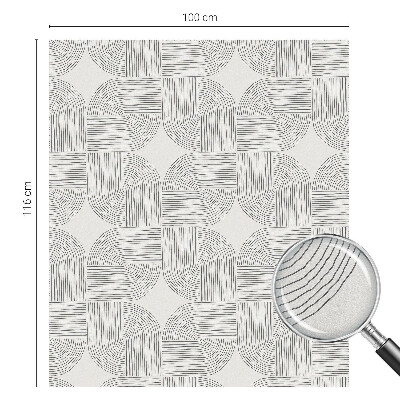 Samoljepljiva folija za staklo vitraj Mirna simetrija