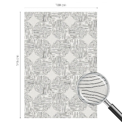 Samoljepljiva folija za staklo vitraj Mirna simetrija