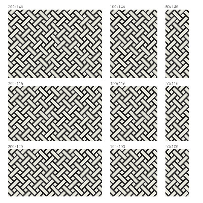 Folija za zaštitu od pogleda Ispreplitanje pravokutnika