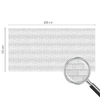 Dekorativna folija za staklo Tekstura opeke