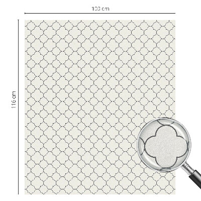 Folija za prozore zaštita od pogleda Jednostavna elegancija