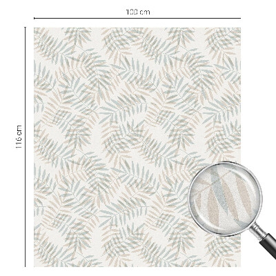 Folija za zaštitu od pogleda Lisnata elegancija