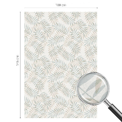 Folija za zaštitu od pogleda Lisnata elegancija