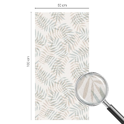 Folija za zaštitu od pogleda Lisnata elegancija