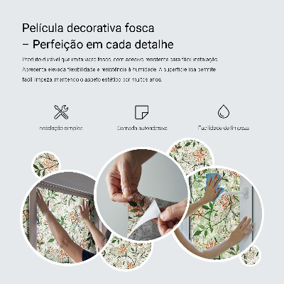 Folija za prozore zaštita od pogleda Geometrijska simetrija