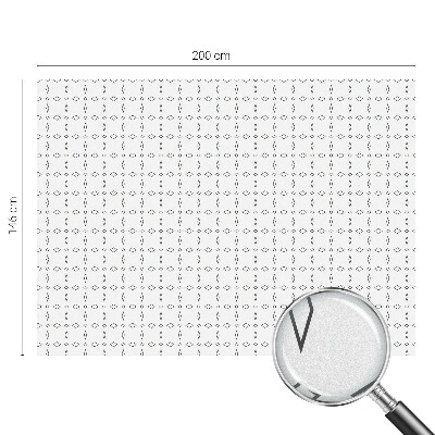 Mliječna folija za staklo vitraj Oblici romba