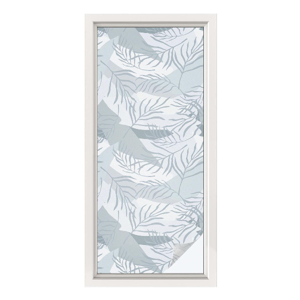 Folija za prozore zaštita od pogleda Suptilni listovi