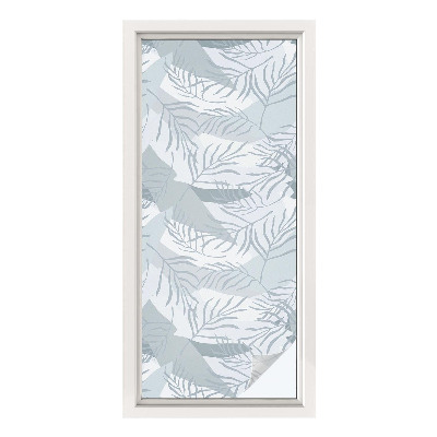 Folija za prozore zaštita od pogleda Suptilni listovi