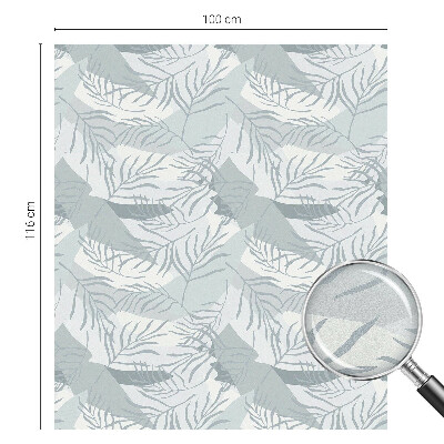 Folija za prozore zaštita od pogleda Suptilni listovi