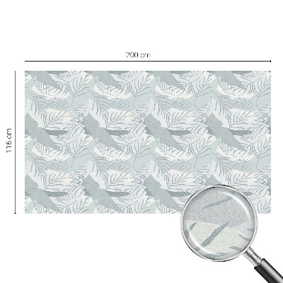 Folija za prozore zaštita od pogleda Suptilni listovi