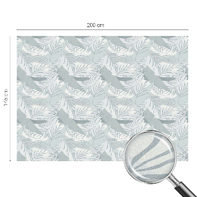 Folija za prozore zaštita od pogleda Suptilni listovi