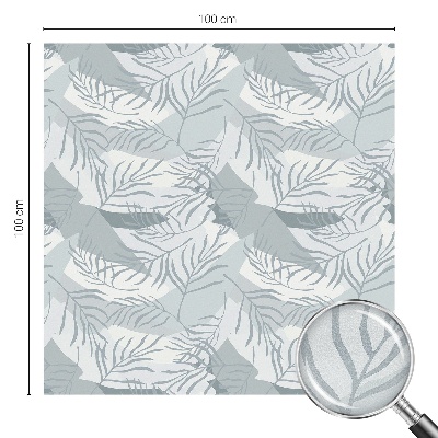 Folija za prozore zaštita od pogleda Suptilni listovi