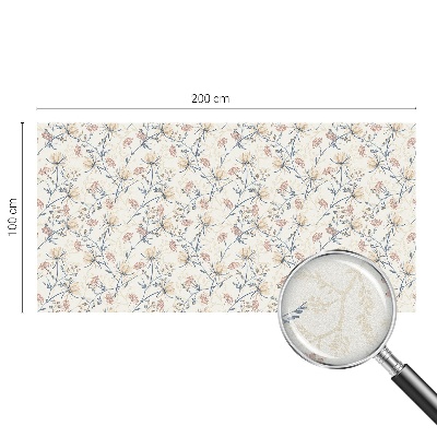 Samoljepljiva folija za staklo vitraj Cvijeće harmonije