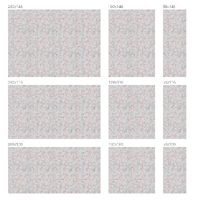 Mliječna folija za staklo vitraj Kameni mozaik