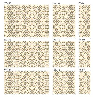 Folija za prozore zaštita od pogleda Elegancija biljaka