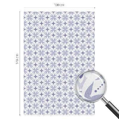 Samoljepljiva folija za staklo vitraj Ljubičasti uzorci