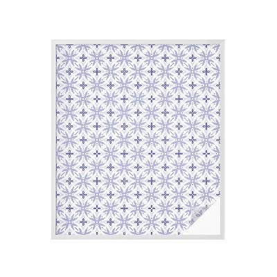 Samoljepljiva folija za staklo vitraj Ljubičasti uzorci