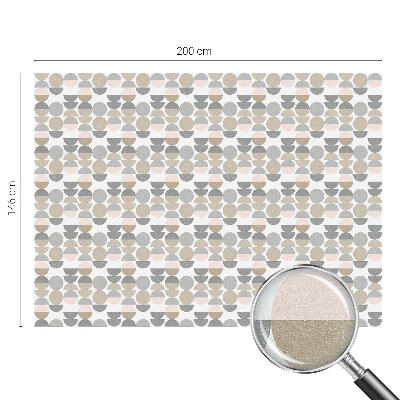 Samoljepljiva folija za staklo vitraj Geometrijski uzorci