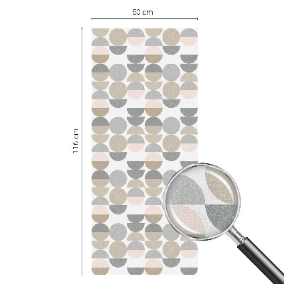 Samoljepljiva folija za staklo vitraj Geometrijski uzorci